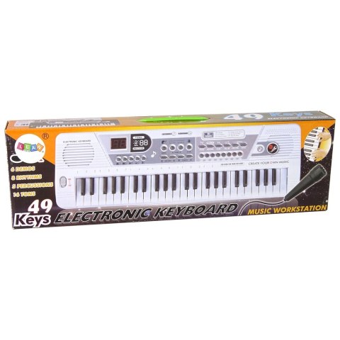 Organy Keyboard MQ4919 Mikrofon Organki 49 Klawiszy Lean (14615) Lean