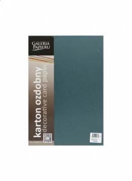 Papier ozdobny (wizytówkowy) Earth A4 granatowy 220g Galeria Papieru (204706) Galeria Papieru