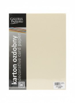 Papier ozdobny (wizytówkowy) iceland A4 kremowy 250g Galeria Papieru (200602) Galeria Papieru