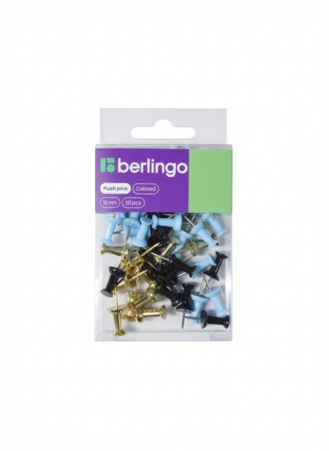Pinezki kolor: niebieska 50 szt Berlingo (330187) Berlingo