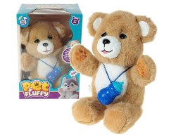 Pluszak interaktywny miś reaguje na dotyk, z dźwiękiem Adar (627765) Adar