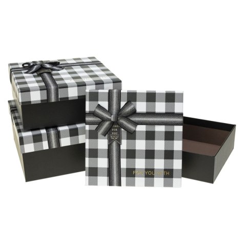 Pudełko na prezent Rozette (PUG-22157-KW set 3 pcs) Rozette