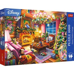 Puzzle Premium Plus Świąteczna chatka Disney 1000 el. Trefl (10916) Trefl