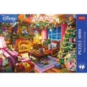 Puzzle Premium Plus Świąteczna chatka Disney 1000 el. Trefl (10916) Trefl