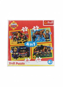 Puzzle Strażak Sam Trefl (34348) Trefl