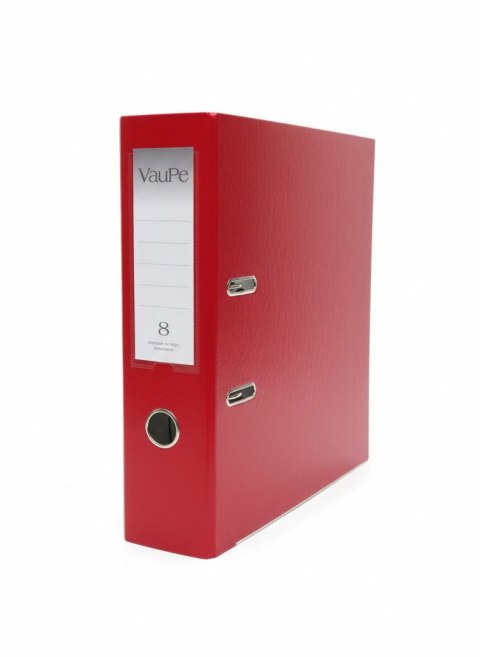 Segregator dźwigniowy fck A4 80mm czerwony VauPe (080/01) VauPe