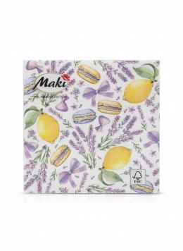 Serwetki Coctail mix nadruk papier [mm:] 250x250 Pol-Mak (CD) Pol-Mak