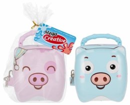 Skarbonka metalowa świnka metal Mega Creative (547575) Mega Creative