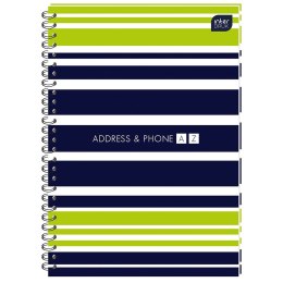 Skorowidz A6 linia [mm:] 105x148 Interdruk (SKA6F) Interdruk