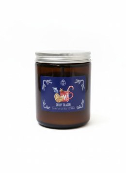 Świeczka ozdobna Smell me Chilly Season 250 ml niebieska Pavoncella (5906492907757) Pavoncella