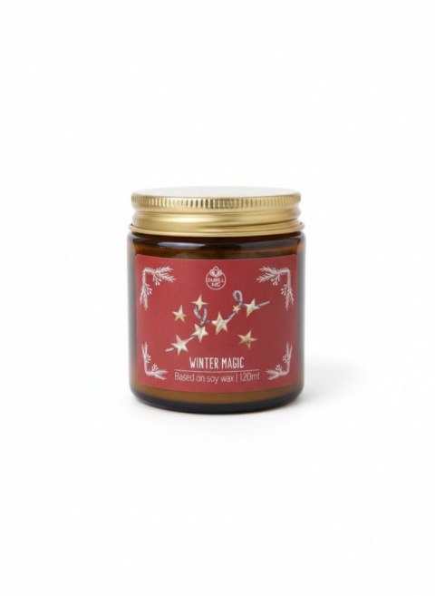 Świeczka ozdobna Smell me Winter Magic 120 ml czerwona Pavoncella (5906492907795) Pavoncella