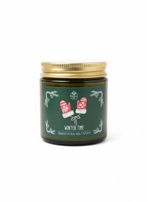 Świeczka ozdobna Smell me Winter Time 120 ml zielona Pavoncella (5906492907801) Pavoncella