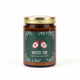 Świeczka ozdobna Smell me Winter Time 250 ml zielona Pavoncella (5906492907818) Pavoncella