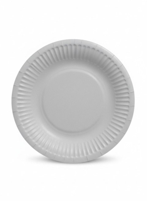 Talerz jednorazowy Monocolor Light Blue papier śr. 180mm 8 szt Paw (PPD8000705) Paw