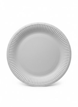 Talerz jednorazowy Monocolor light blue papier śr. 230mm 8 szt Paw (PPL8000705) Paw