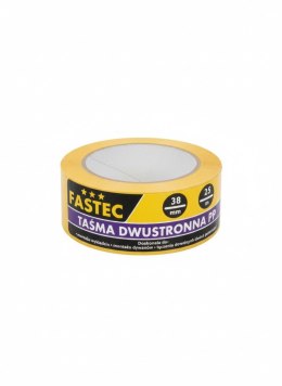 Taśma dwustronnie klejąca 38 mm x 25 m Fastec