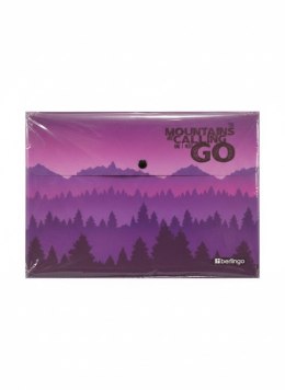 Teczka plastikowa na zatrzask A4 mix 300 mic. Berlingo (352552) Berlingo