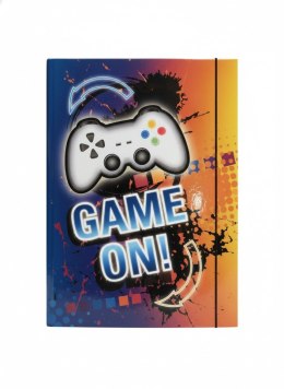 Teczka z szerokim grzbietem na gumkę GAME ON A4 VauPe (310/92) VauPe