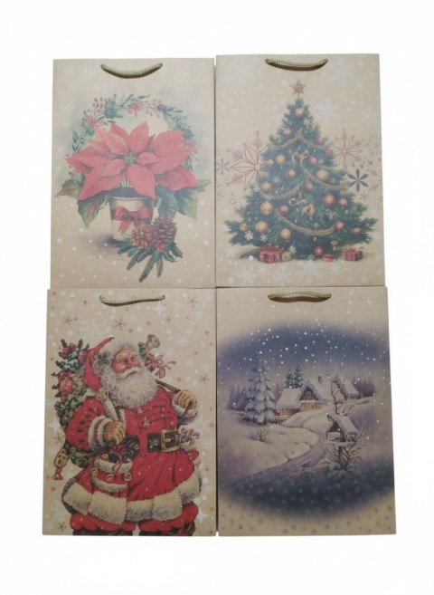 Torba prezentowa Kraft T-2 BN A4 Paw Paw