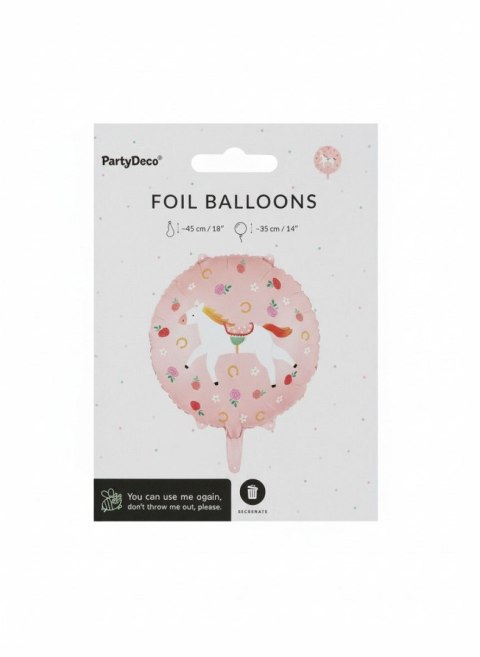 Balon foliowy Koń 18cal Partydeco (FB227) Partydeco