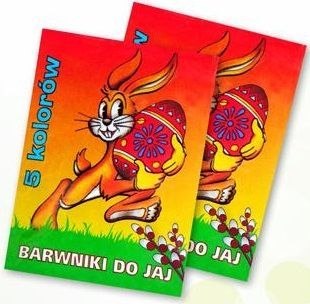 Barwniki do jajek wielkanocnych Koloron 5 kolorów Koloron