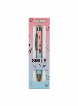 Długopis Zenith 4 ETUI GB HAPPINESS 5907464223868 wkład niebieski 1,0mm Cresco (230003_3) Cresco