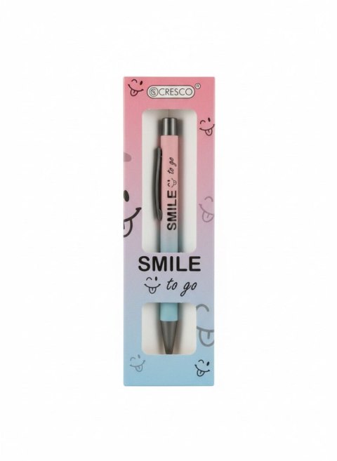 Długopis Zenith 4 ETUI GB HAPPINESS 5907464223868 wkład niebieski 1,0mm Cresco (230003_3) Cresco