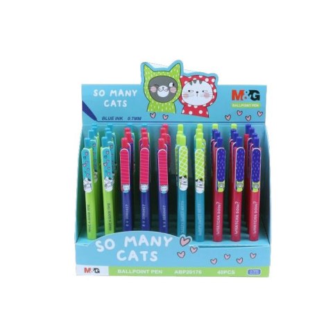 Długopis wkład niebieski 0,7mm M&G (MG ABP20176 KP40) M&G