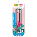 Długopis wymazywalny Afrykańskie wkład niebieski 0,5mm Happy Color (HA 4120 01AF-3) Happy Color