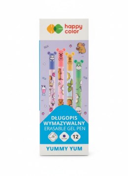 Długopis wymazywalny HA 4120 01YU-3 wkład niebieski 0,5mm Happy Color Happy Color