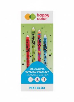Długopis wymazywalny Pixi Blox wkład niebieski 0,5mm Happy Color (4120 01PX-3) Happy Color