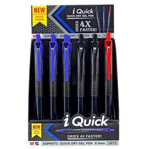 Długopis żelowy wkład mix 0,5mm M&G (GP1520i) M&G