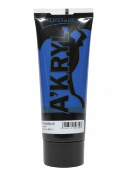 Farba akrylowa Błękit ftalo kolor: błękitny 200ml Renesans (20) Renesans