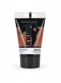 Farba akrylowa Ziemia brunatna kolor: ziemisty brunatny 100ml Renesans (25) Renesans