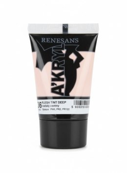 Farba akrylowa cielisty ciemny kolor: cielisty ciemny 100ml Renesans (36) Renesans