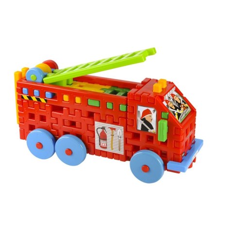 Klocki konstrukcyjne Ciężarówka Straż Pożarna 35 elementów Bączek/Tupiko (CSP 5791) Bączek/Tupiko