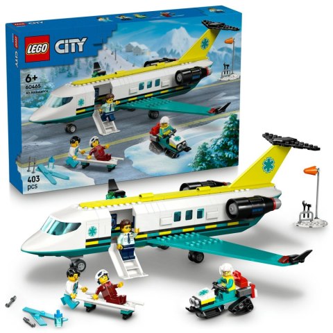 Klocki konstrukcyjne City pogotowie ratunkowe Lego (60465) Lego