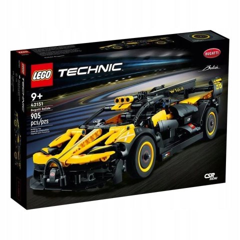 Klocki konstrukcyjne Technic Bugatti Bolide Agile Blue Lego (42151) Lego