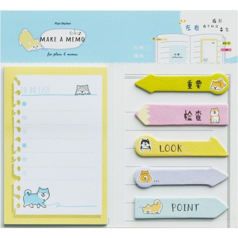 Kostka papierowa mix [mm:] 102x51 M&G (MG AS42V601) M&G