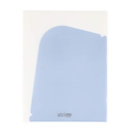 Koszulki na dokumenty SMART błekitny A4 kolor: błękitny typu U Strigo (SF073) Strigo