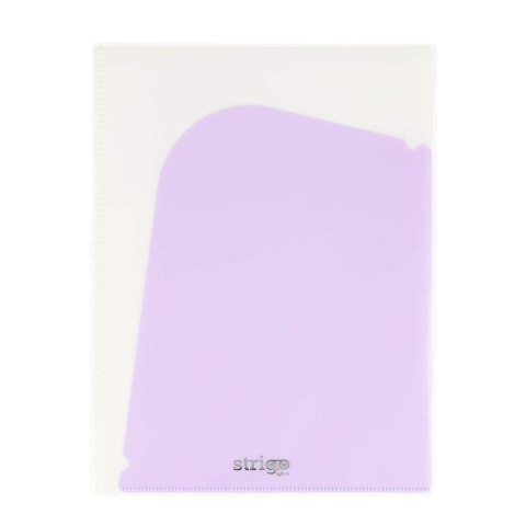 Koszulki na dokumenty SMART liliowy A4 kolor: liliowa typu U Strigo (SF074) Strigo