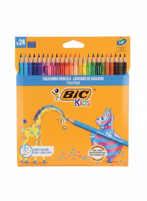 Kredki ołówkowe Evolution 24 kol 24 kol. Bic (9375152) Bic