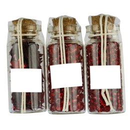 Kryształki Craft-Fun Series koraliki czerwone Titanum (363218) Titanum