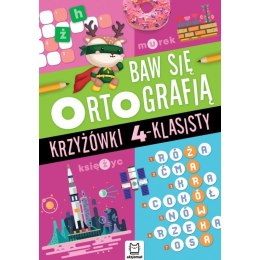 Książeczka edukacyjna Baw się ortografią. Krzyżówki 4-klasisty Aksjomat Aksjomat