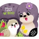 Książka dla dzieci Mamy i dzieci w ZOO. Dwie książeczki w jednej Aksjomat Aksjomat