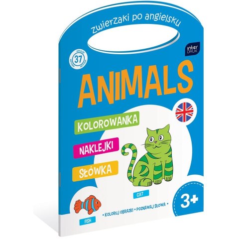 Książka dla dzieci kolorowanka z rączką Interdruk (MAA4RĄCANG) Interdruk