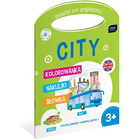 Książka dla dzieci kolorowanka z rączką Interdruk (MAA4RĄCANG) Interdruk