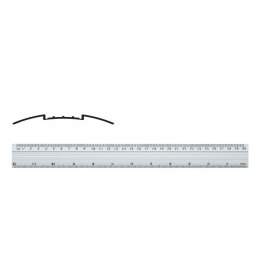 Linijka aluminiowa 30cm Grand (GR-112-30) Grand