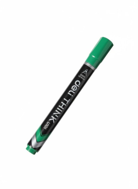 Marker permanentny zielony ścięty 1-5mm 6921734941022 wkład zielony 1,5-5,0mm ścięta końcówka Deli (EU10150) Deli