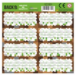 Naklejka na zeszyt Game Derform (NNZB4A68) Derform